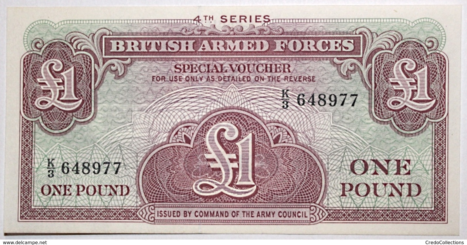 Grande-Bretagne - 1 Pound - 1962 - PICK M36a - NEUF - British Armed Forces & Special Vouchers