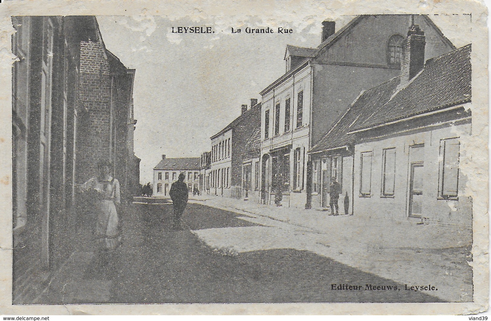 Leysele - La Grande Rue Editeur Meeuwe Leysele - Alveringem