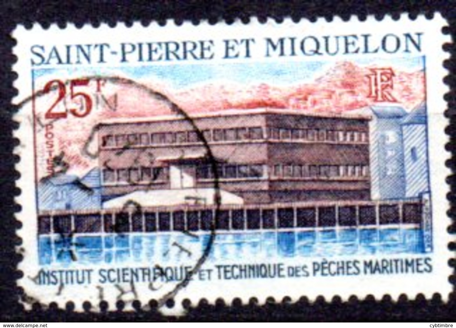 Saint Pierre Et Miquelon: Yvert N° 388° - Usados