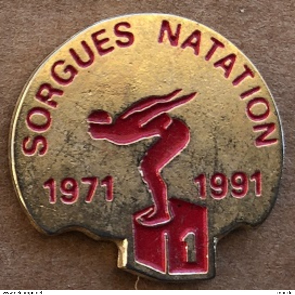 SORGUES NATATION - PLONGEUR - 1971 / 1991 - PISCINE   -      (24) - Zwemmen