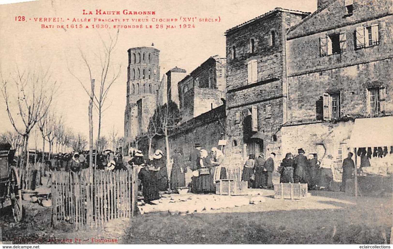 Verfeil      31         Allée Frascati. Marché     (Voir Scan) - Verfeil