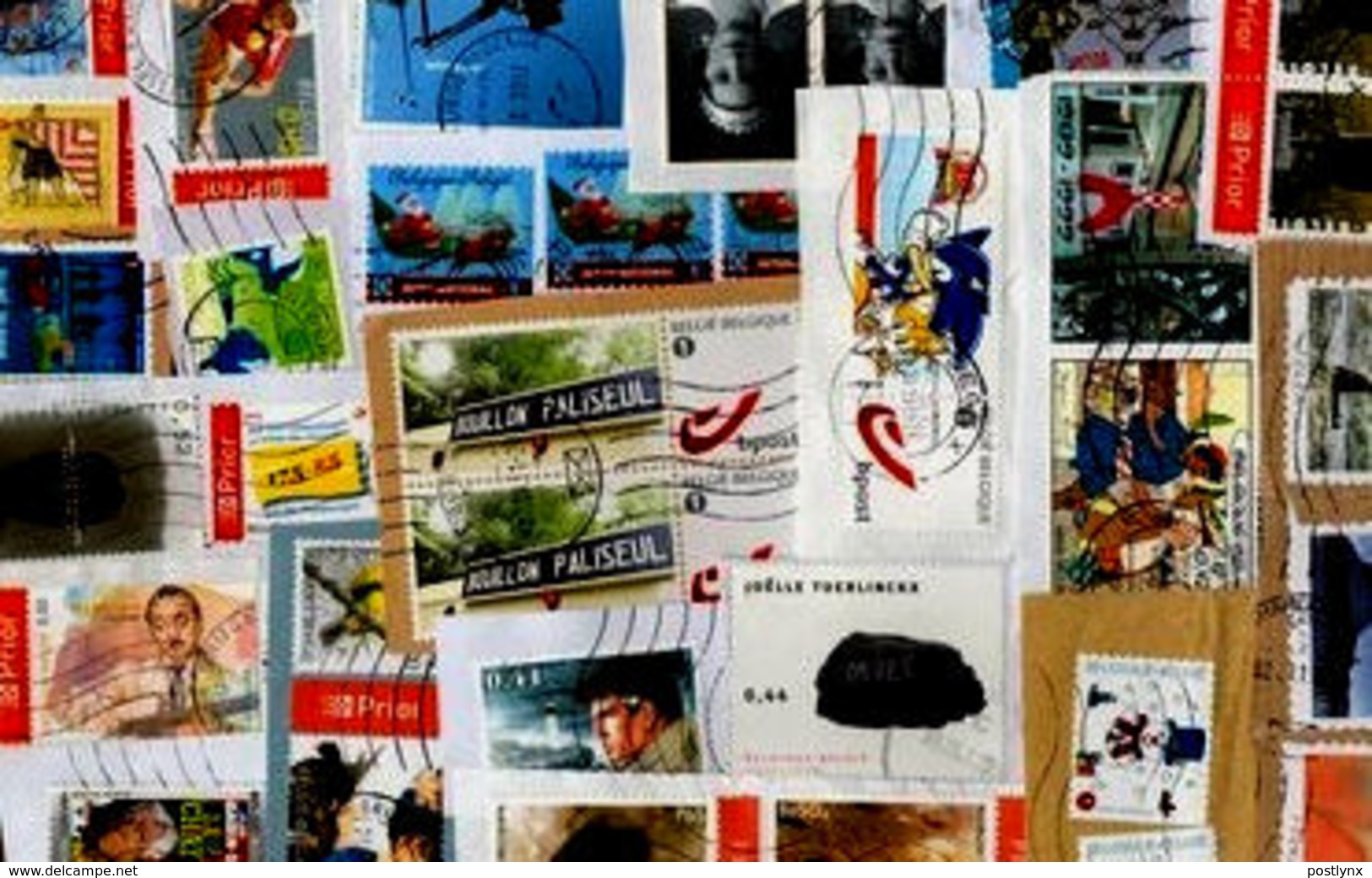 BID Belgium KILOWARE StampBag 1KG (2LB-3oz) Stamp Mixture - Lots & Kiloware (min. 1000 Stück)