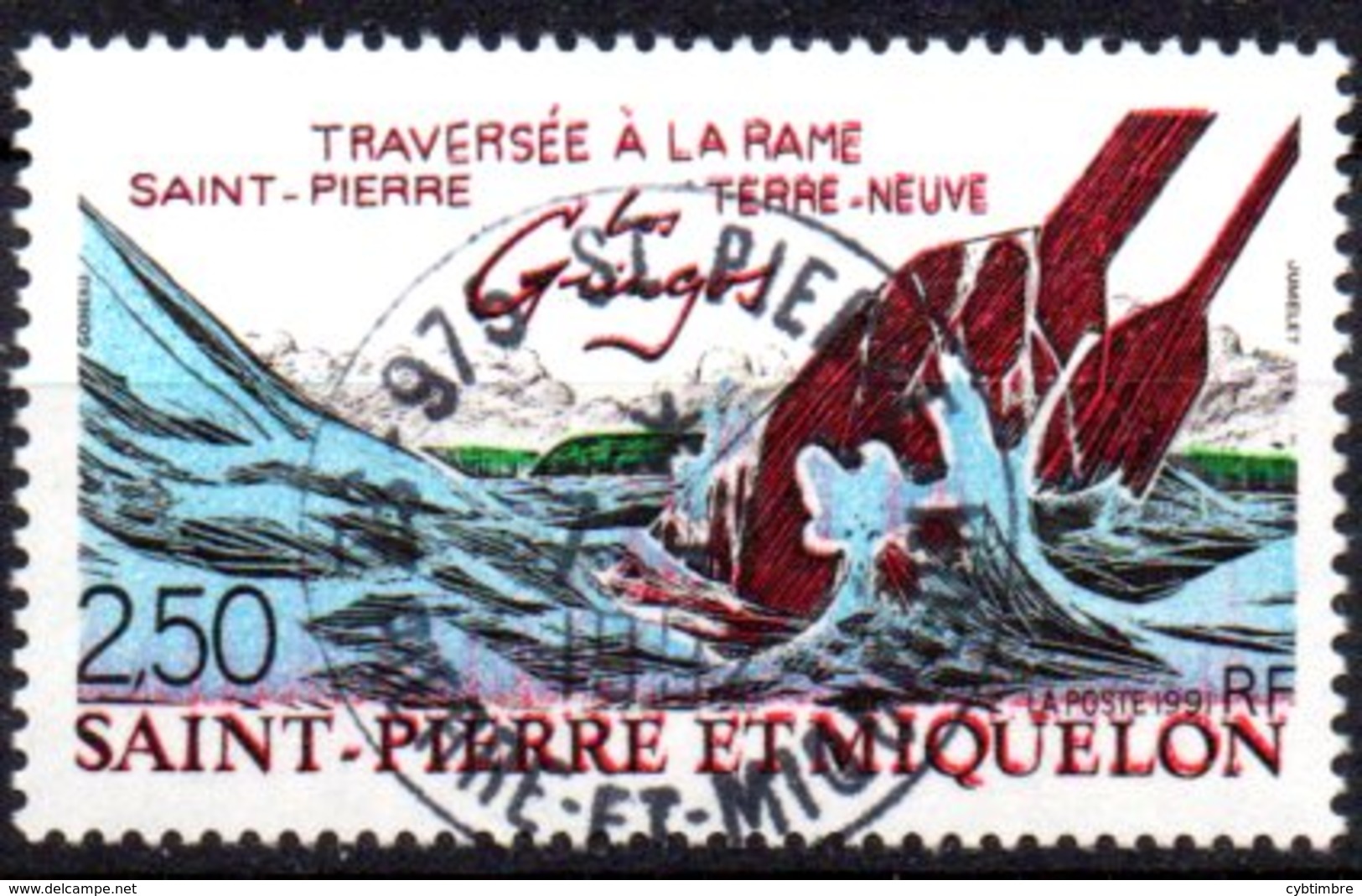 Saint Pierre Et Miquelon: Yvert N° 546° - Usados