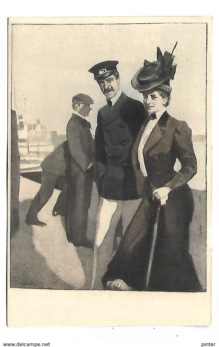 Illustrateur REZNICEK - COUPLE - Simplicissiums Karte Série VII N° 4 - Reznicek, Ferdinand Von