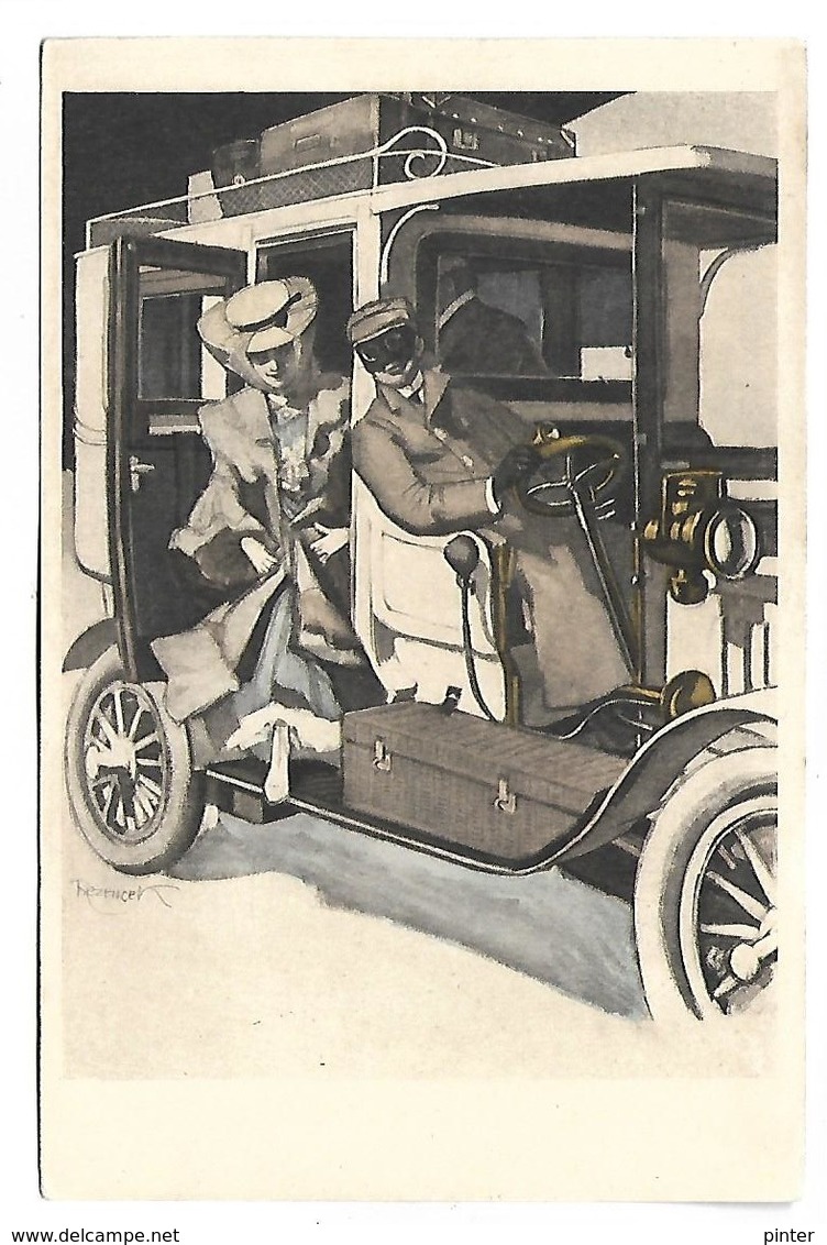 Illustrateur REZNICEK - COUPLE - Simplicissiums Karte Série II N° 11 - Reznicek, Ferdinand Von