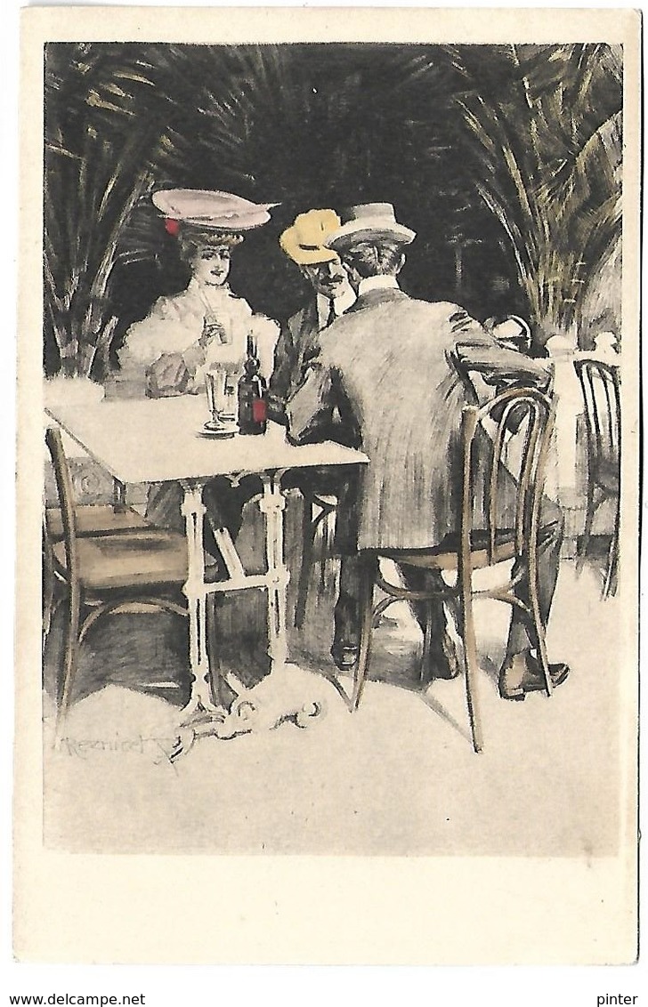 Illustrateur REZNICEK - COUPLE - Simplicissiums Karte Série II N° 10 - Reznicek, Ferdinand Von