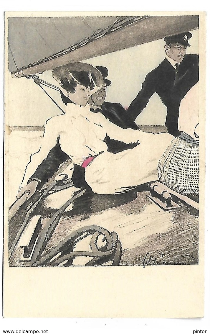 Illustrateur REZNICEK - COUPLE - Simplicissiums Karte Série VII N° 1 - Reznicek, Ferdinand Von