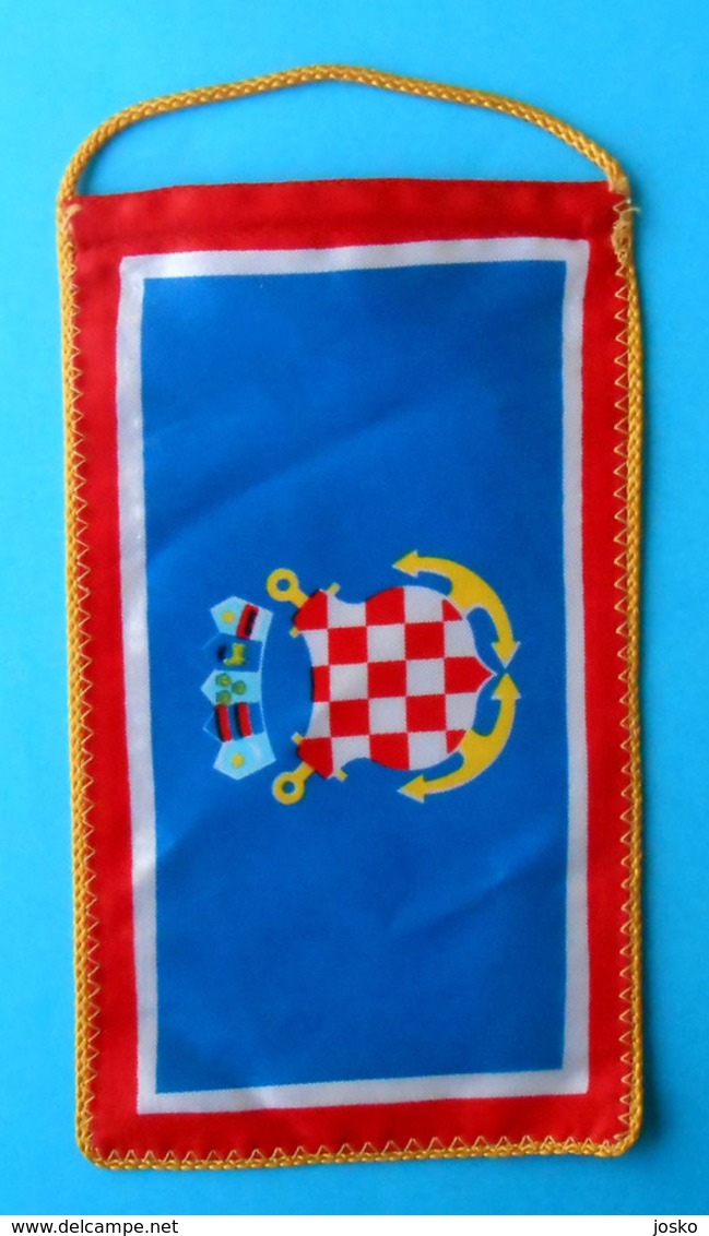 HRVATSKA RATNA MORNARICA (HRM) - CROATIAN NAVY ... Larger Pennant * Army Marina Marine Kroatien Croatie Croazia Croacia - Drapeaux