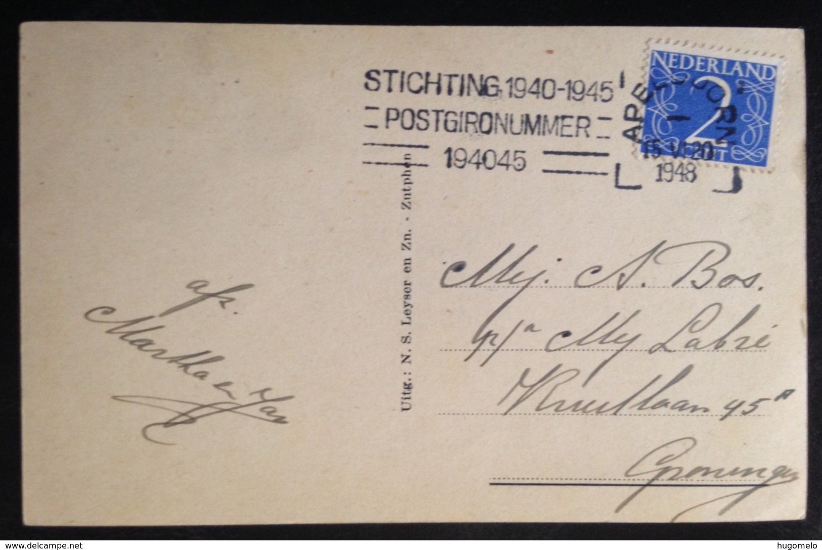 Netherlands, Circulated Postcard, "Architecture", "Churches", "Zutphen", 1948 - Zutphen