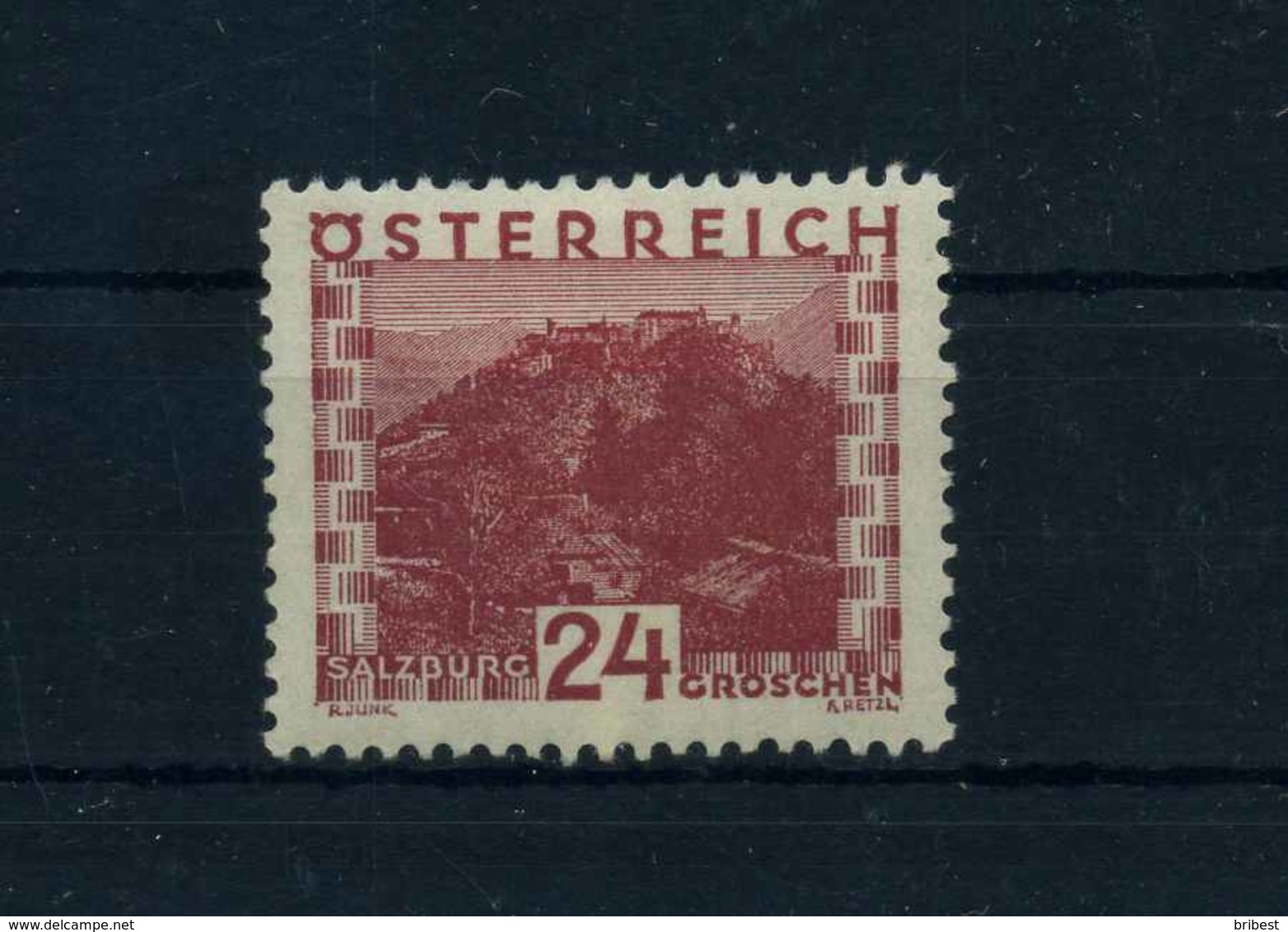 OESTERREICH 1929 504 Haftstelle/Falz (104889) - Covers & Documents