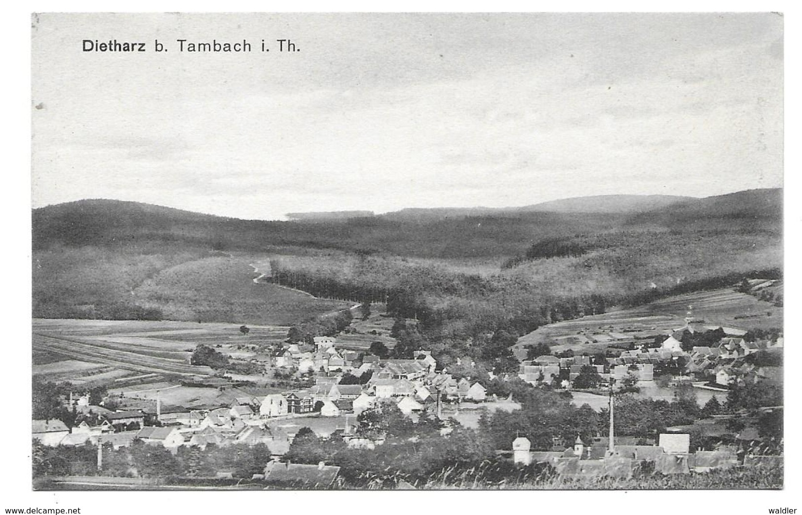 5809  TAMBACH B. DIETHARZ I. THÜR.  ~ 1915 - Tambach-Dietharz