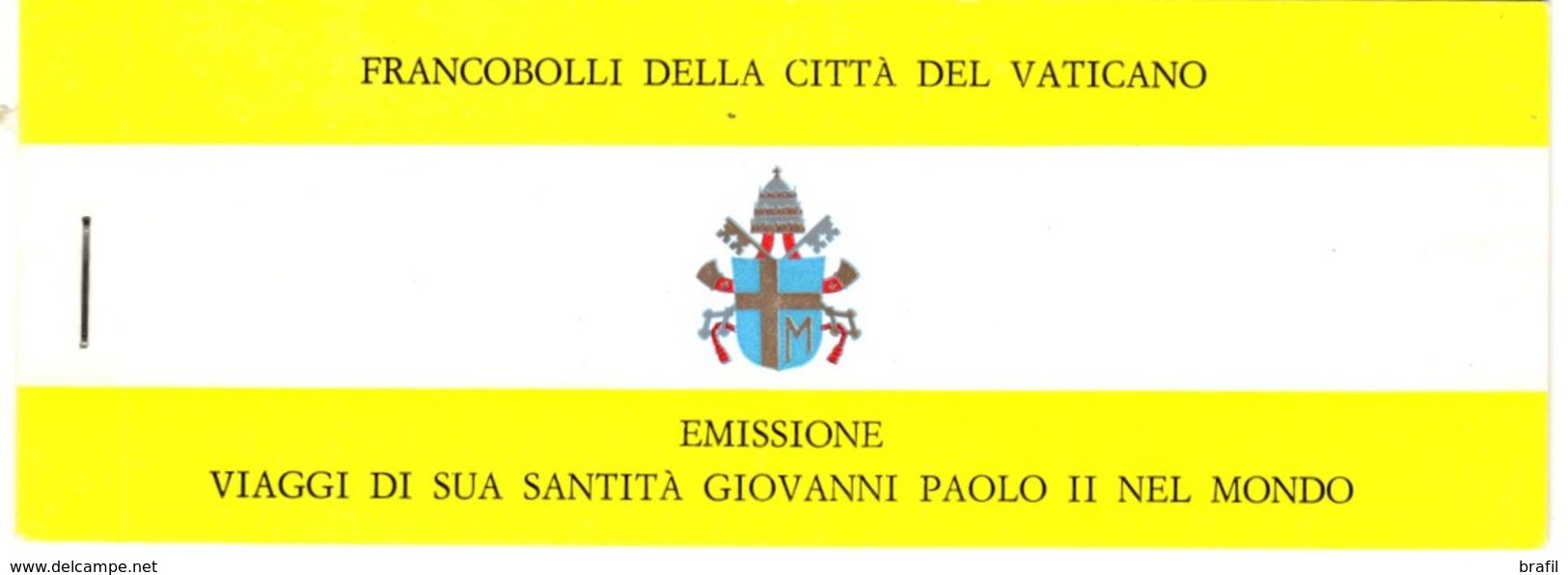 1982 Vaticano, Libretto Nr.1 Usato Il 08.03.1982 - Booklets