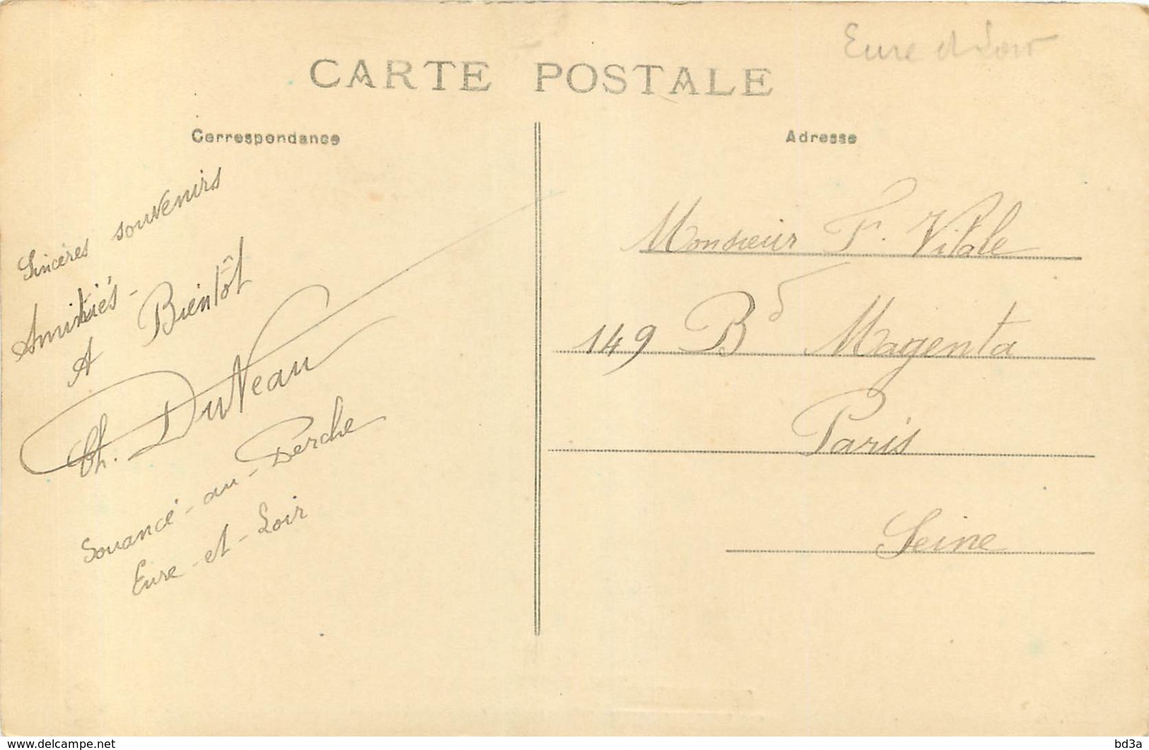 Convoyeur NOGENT LE RETROU A COURTALAIN - Poste Ferroviaire