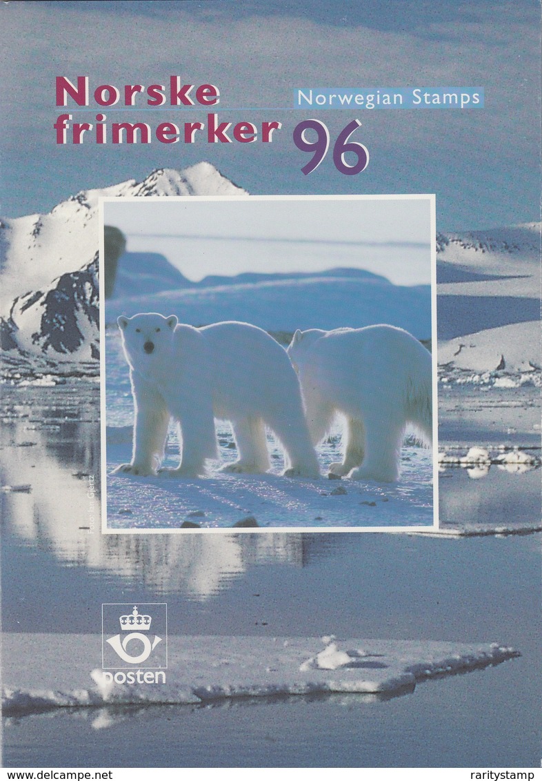 NORVEGIA 1996 ANNATA COMPLETA NUOVA MNH - Volledig Jaar