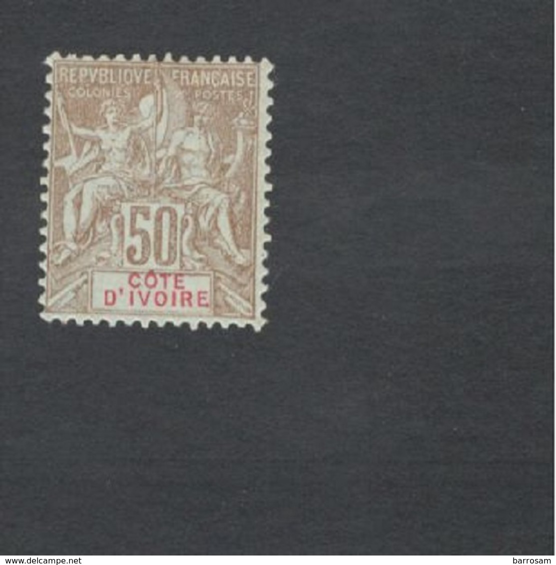 IVORY COAST1900:Yvert17mh* Cat.Value45Euros - Ungebraucht