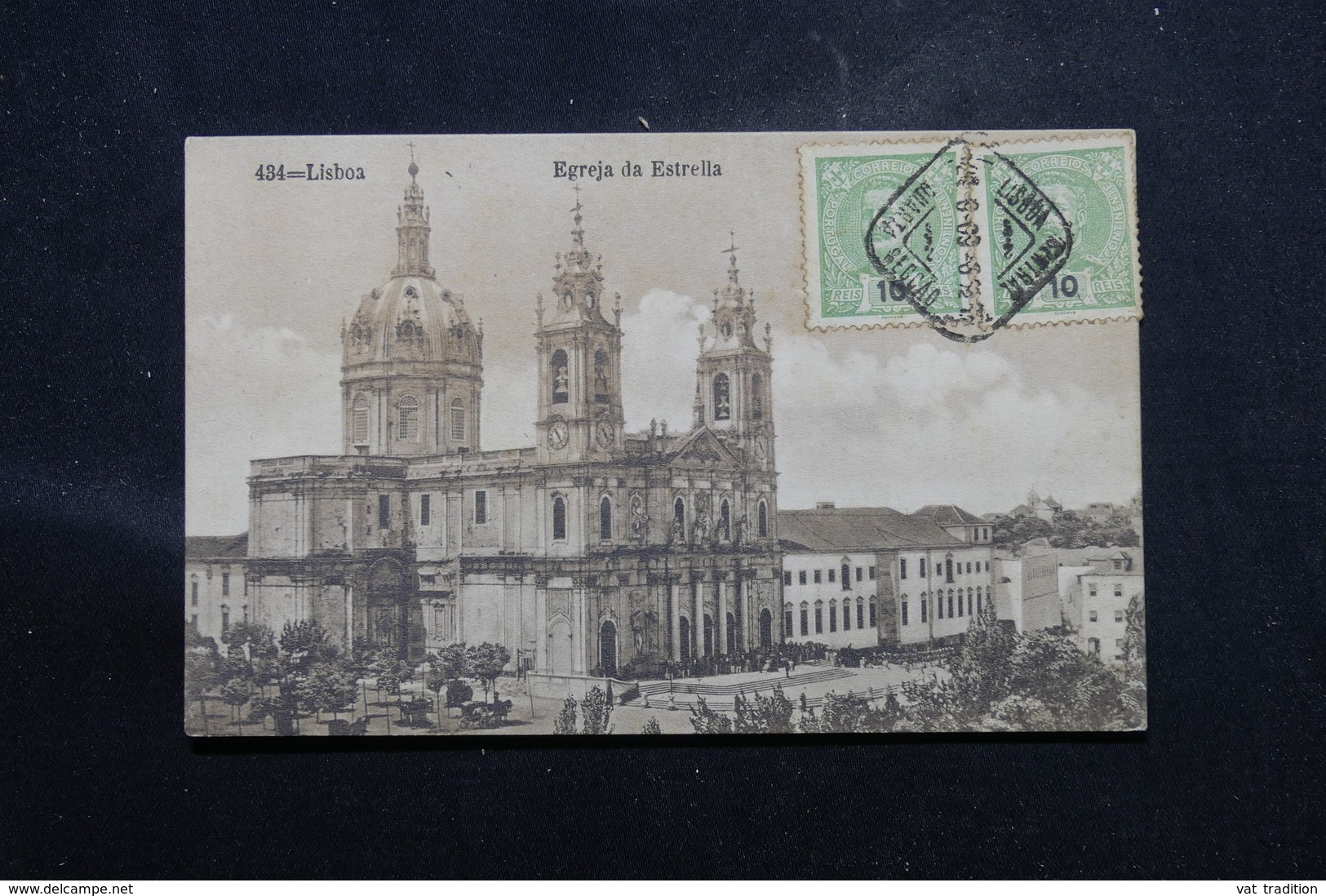 PORTUGAL - Affranchissement Plaisant De Lisbonne Sur Carte Postale En 1909 Pour La France - L 58715 - Storia Postale