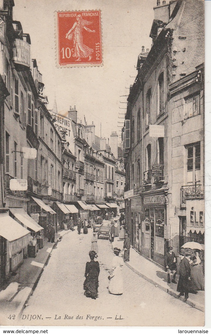 21 - DIJON - La Rue Des Forges - Dijon