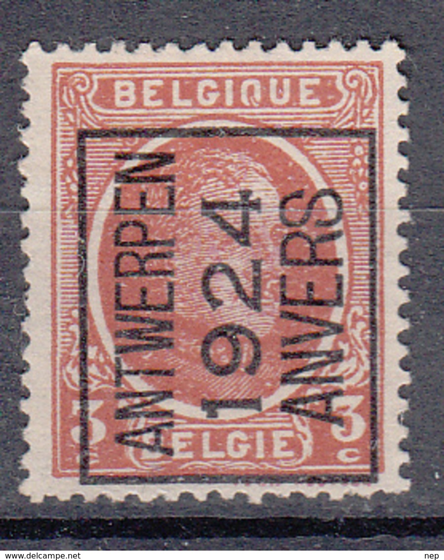 BELGIË - PREO - Nr 97 A - ANTWERPEN 1924 ANVERS - (*) - Typografisch 1922-31 (Houyoux)