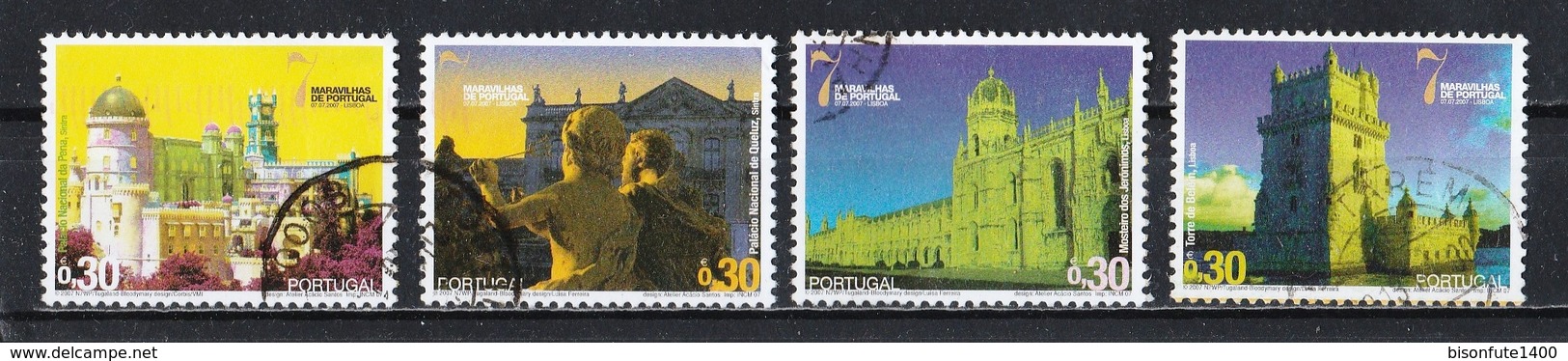 Portugal 2007 : Timbres Yvert & Tellier N° 3158 - 3159 - 3160 - 3161 - 3162 - 3163 - 3164 - 3165 - 3166 - 3167 - 3168... - Oblitérés