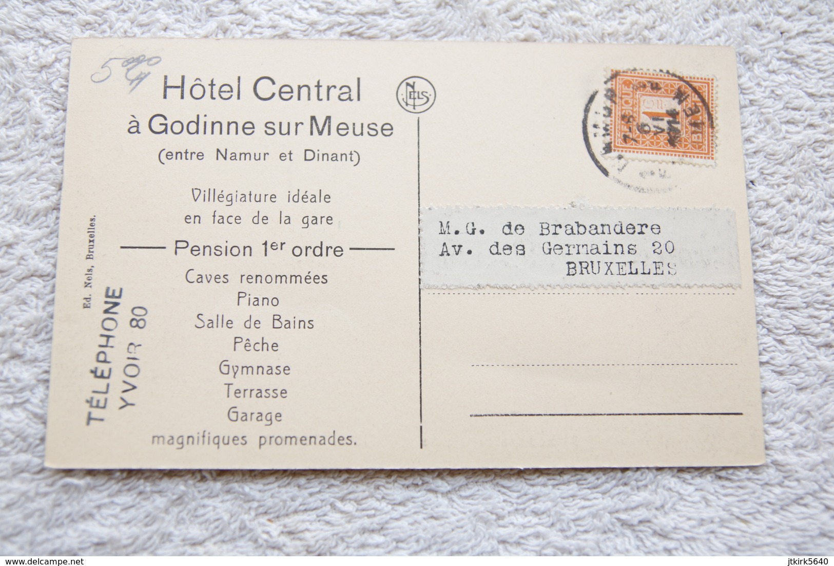 Godinne-sur-Meuse "Hôtel Central" - Other & Unclassified