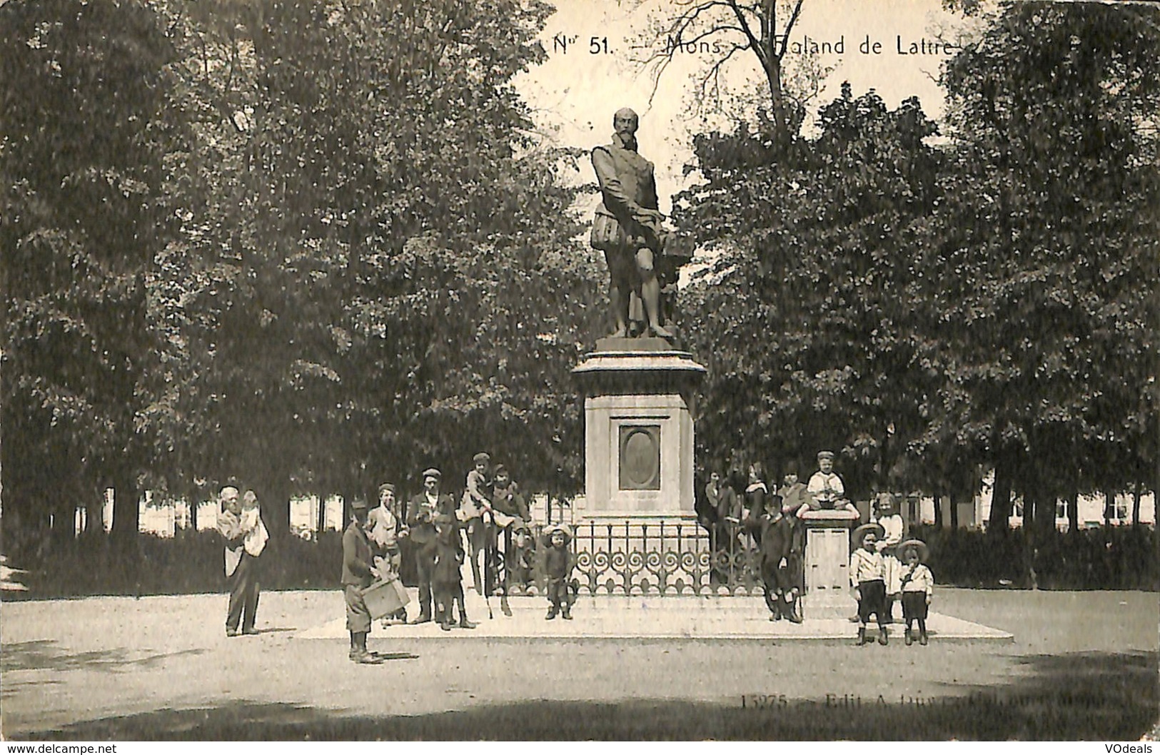 026 054 - CPA - Belgique - Mons - Roland De Lattre - Mons