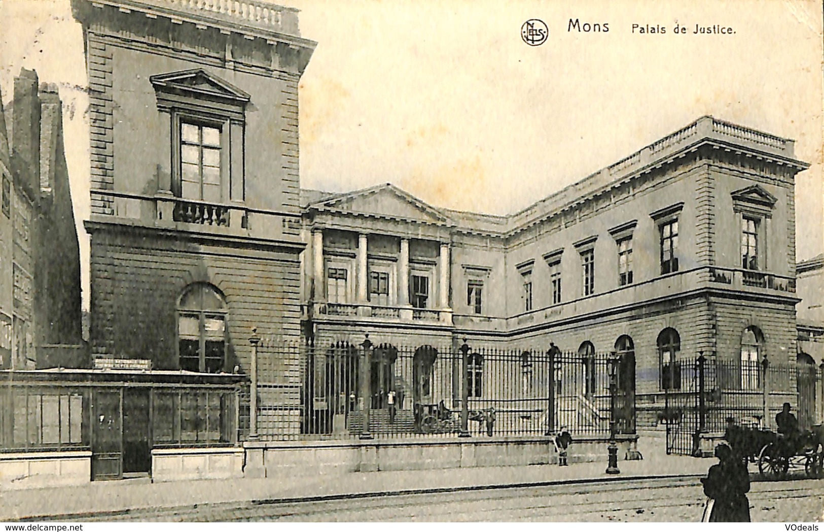 026 055 - CPA - Belgique - Mons - Palais De Justice - Mons