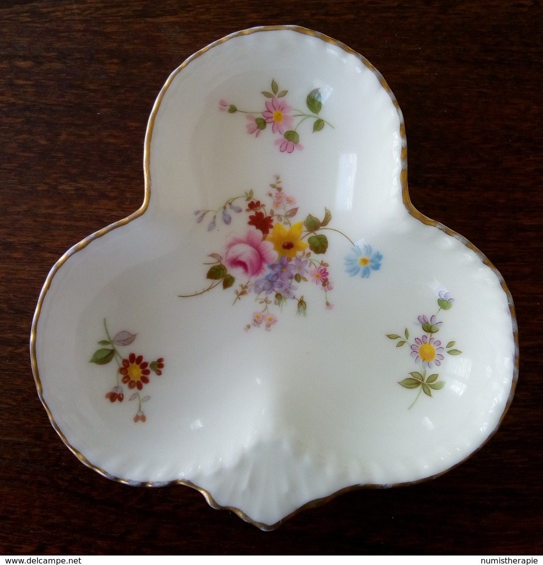 Cendrier Ashtray : Royal Crown Derby Posies : Porcelaine - Porselein