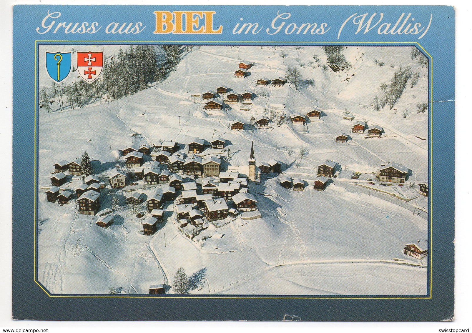 Gruss Aus BIEL Im Goms - Goms