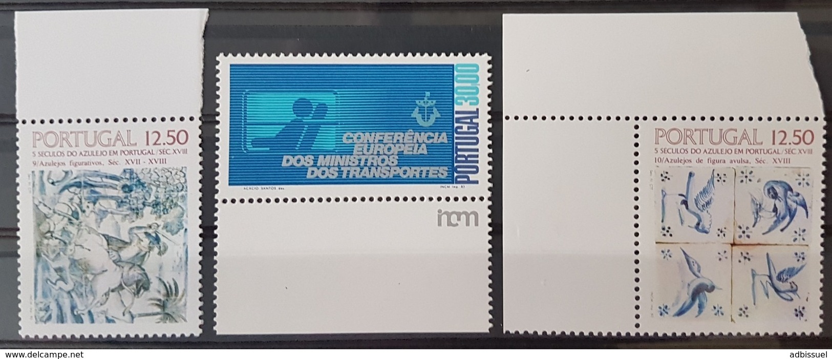 PORTUGAL 1983 Cote 5.5 € N° 1571 + 1581 + 1582 NEUFS ** MNH. Avec Bords De Feuille. TB - Unused Stamps