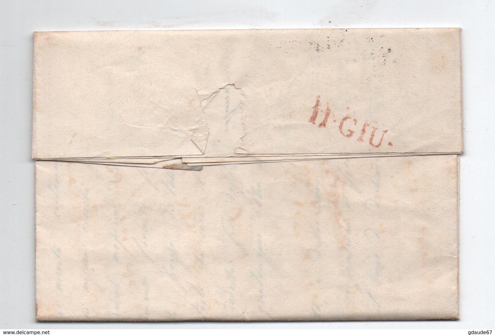 1841 - LETTRE De TORINO Pour NICE - 1. ...-1850 Prefilatelia