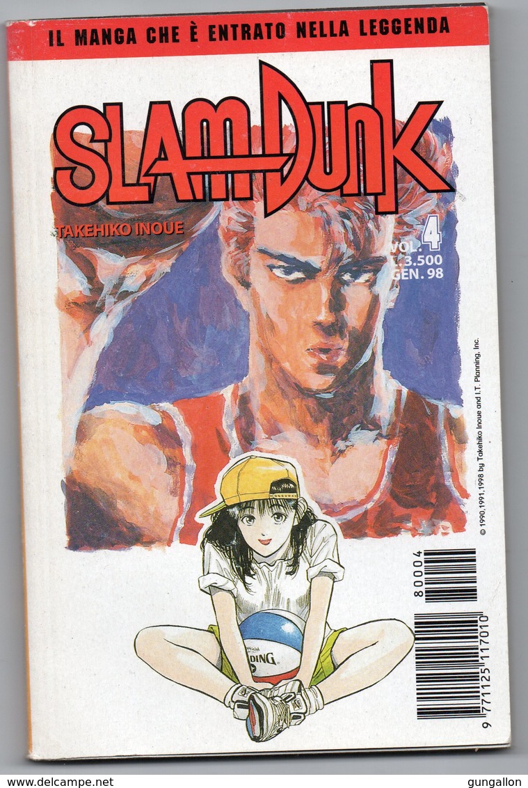 Slam Dunk (Planet Manga 1998) N. 4 - Manga