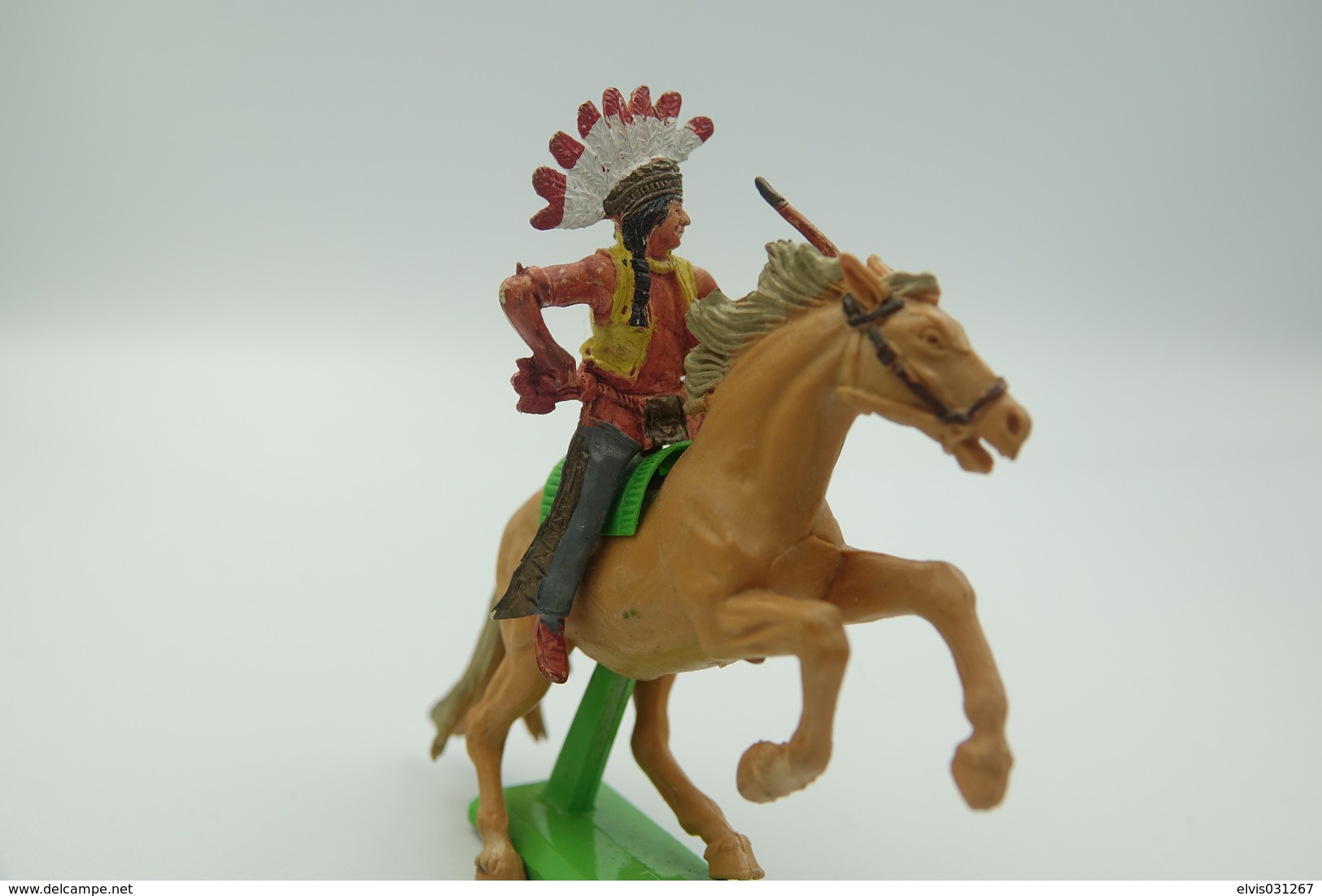 Britains Ltd, Deetail : INDIANS ON HORSE , Made In England, *** - Britains