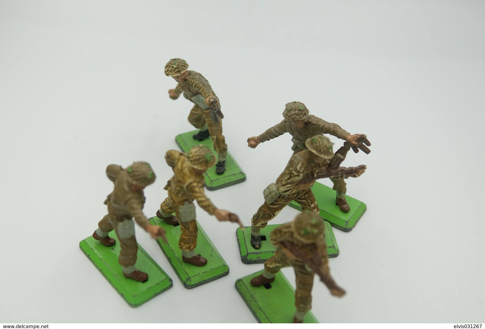 Britains Ltd, Deetail : BRITISH INFANTRY Lot Of  6 Soldiers , Made In England, *** - Britains