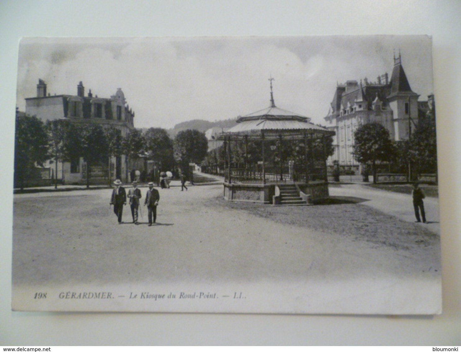 CPA / Carte Postale Ancienne  / GERARDMER Le Kiosque Du Rond Point 1909 - Gerardmer