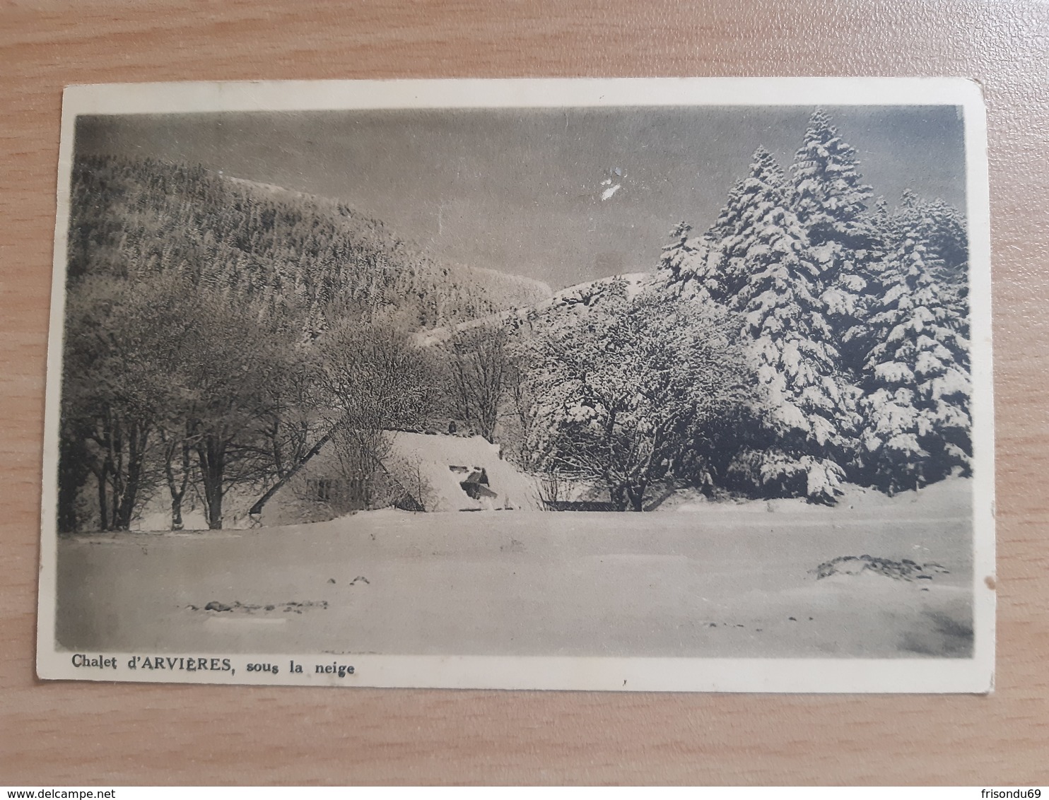 Chalet D'ARVIERES , Sous La Neige. - Unclassified