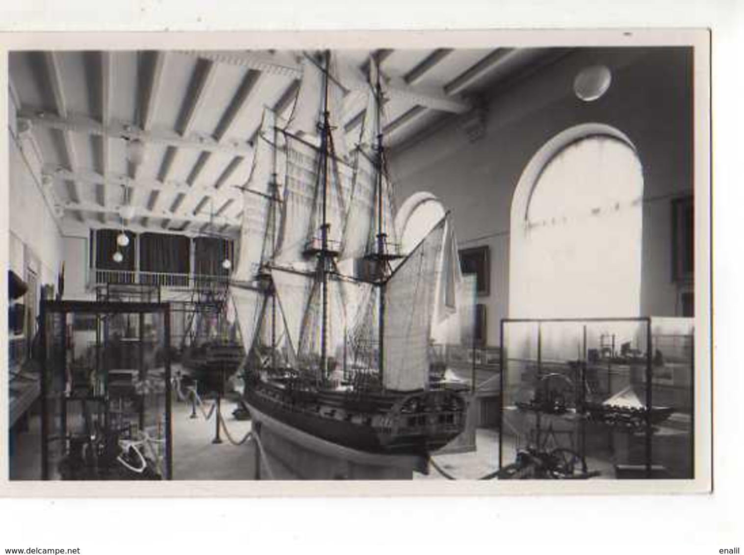 83 TOULON Musee Naval Fregate La Sultane Modele XVIII°s, Carte Photo - Toulon