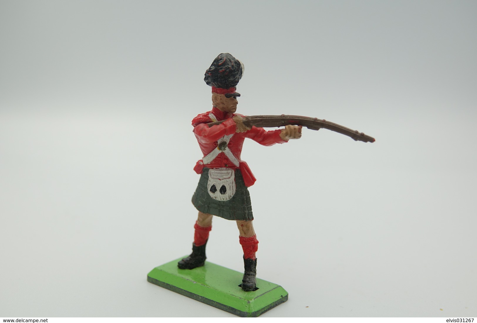 Britains Ltd, Deetail : WATERLOO - Scottish Infantry, Made In England, *** - Britains