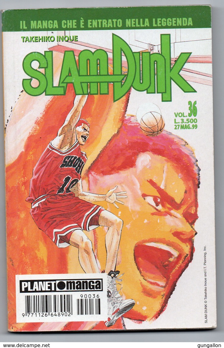 Slam Dunk (Planet Manga 1999) N. 36 - Manga