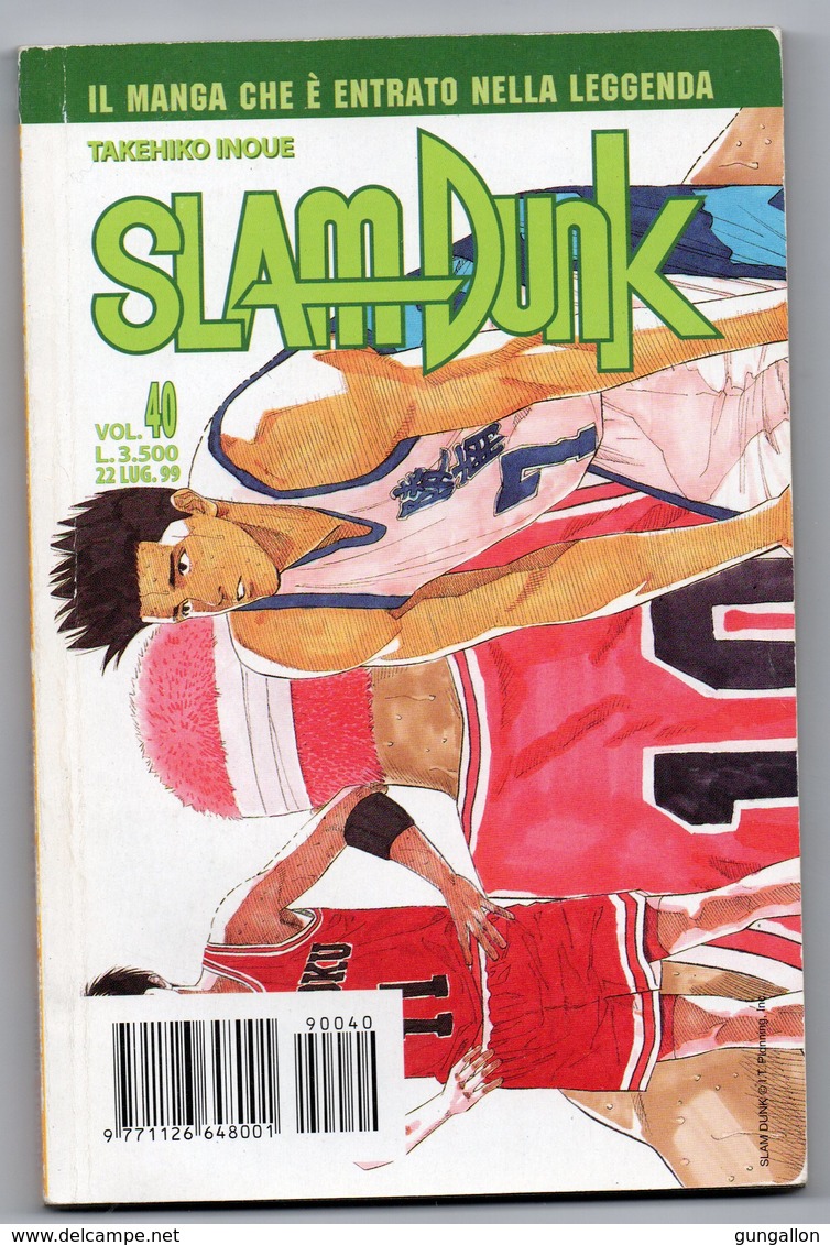 Slam Dunk (Planet Manga 1999) N. 40 - Manga