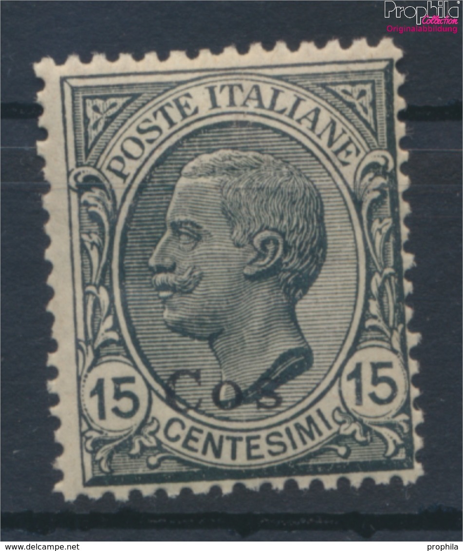 Ägäische Inseln 12III Postfrisch 1912 Aufdruckausgabe Cos (9431666 - Egeo (Coo)