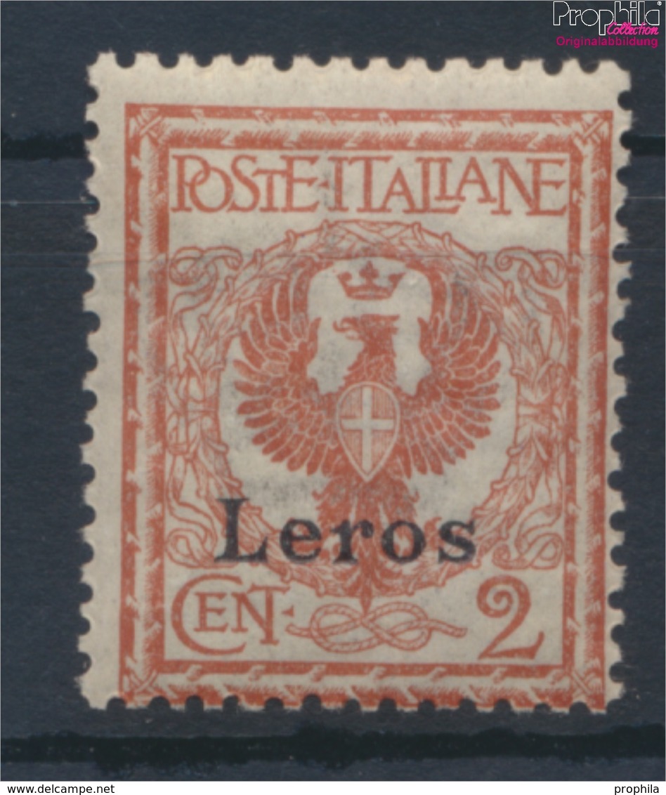 Ägäische Inseln 3V Postfrisch 1912 Aufdruckausgabe Leros (9431623 - Egée (Lero)