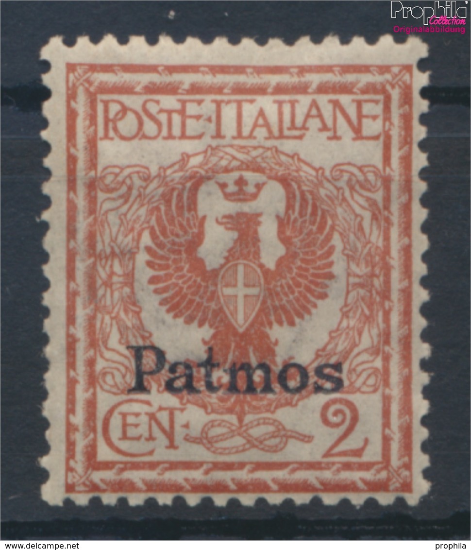 Ägäische Inseln 3VIII Postfrisch 1912 Aufdruckausgabe Patmos (9431533 - Egée (Patmo)