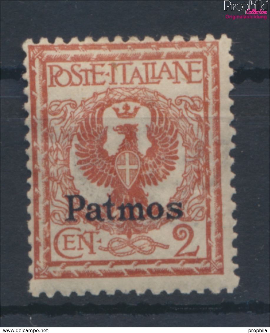 Ägäische Inseln 3VIII Postfrisch 1912 Aufdruckausgabe Patmos (9431534 - Egée (Patmo)