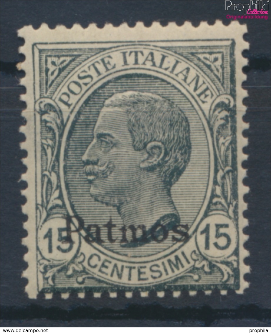 Ägäische Inseln 12VIII Postfrisch 1912 Aufdruckausgabe Patmos (9431517 - Egée (Patmo)