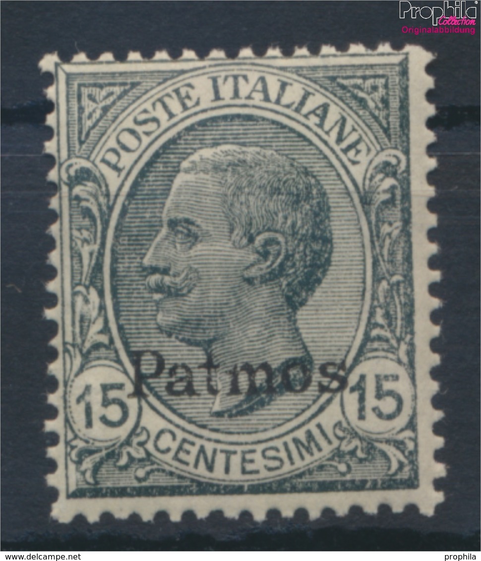 Ägäische Inseln 12VIII Postfrisch 1912 Aufdruckausgabe Patmos (9431520 - Aegean (Patmo)