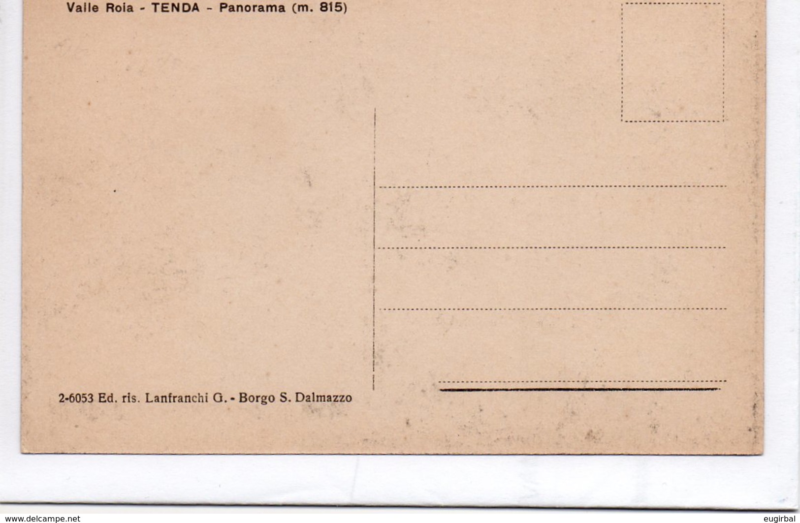 Tenda - Tende - Panorama - Autres & Non Classés