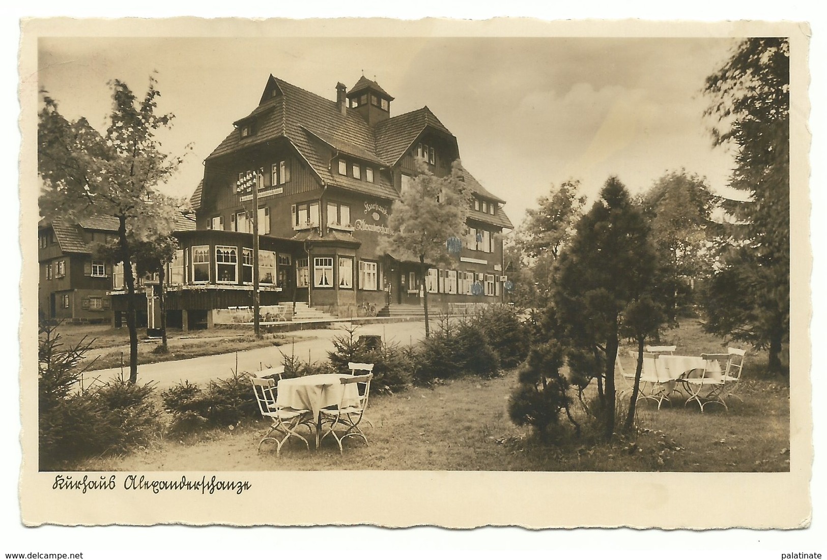 Kniebis Amt Baiersbronn Kurhaus Alexanderschanze Um 1940 - Baiersbronn