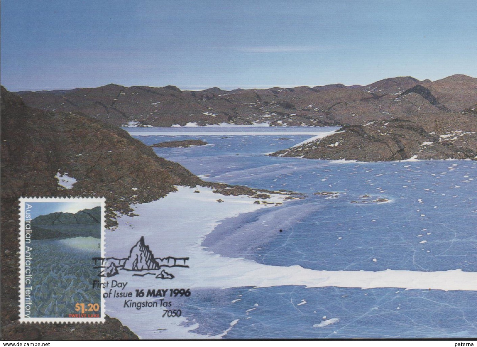 3500   Maxima, Kingston Tas, 1996,  Australian Antarctic Territory , Territorio Antártico Australiano - Cartoline Maximum