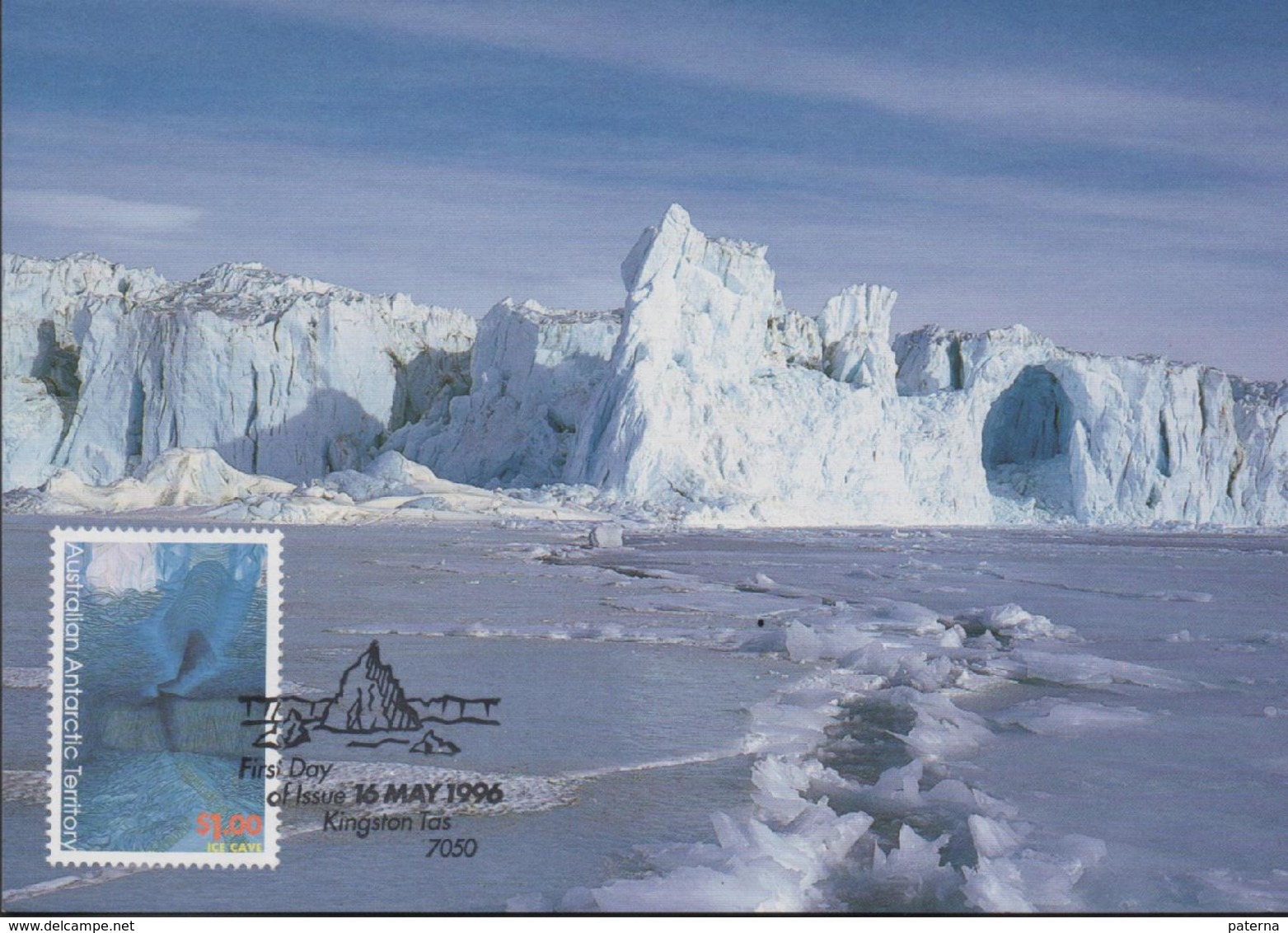 3500   Maxima, Kingston Tas, 1996,  Australian Antarctic Territory , Territorio Antártico Australiano - Cartes-maximum