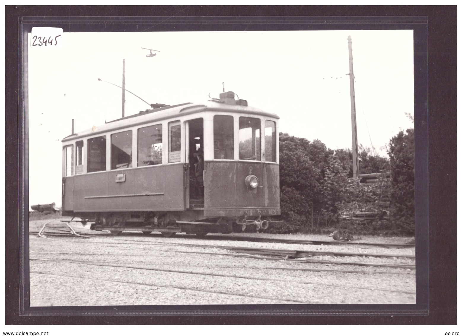 FORMAT 10x15cm - ALLAMAN-AUBONNE-GIMEL - CARTE BVA REPRO ANNEES 70 - TRAMWAY - TRAIN - BAHN - No 220.10 - TB - Allaman